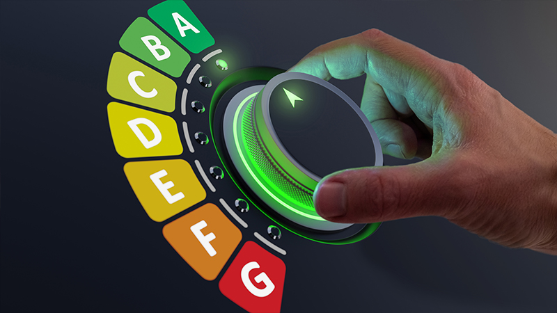 Hand turning energy-saving dial